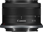 Canon EOS R100 Mirrorless Camera with RF-S18-45mm F4.5-6.3 IS STM Lens Kit  24.1 Megapixel CMOS (APS-C) Sensor  4K Video  RF Mount | Black Bundled with 64GB Memory Card & Camera Shoulder Bag (3 Items)