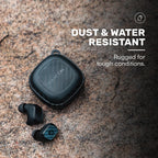 Raycon Impact Earbuds Military-Grade Impact Resistant  IP67 Bluetooth Earbuds with Stereo Sound  90 Hours of Battery Life  Active Noise Cancellation (Black)