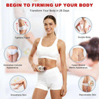 4-in-1 Electric Cellulite Massager & Body Sculpting Machine -5 Modes Adjustable, Cordless Slim-Sculpt Device for Belly, Thighs, Arms&Face- Postpartum Recovery&Cellulite Reducer&Lymphatic Drainage