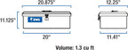 UWS EC20111 20-Inch Heavy-Wall Aluminum Tool Box