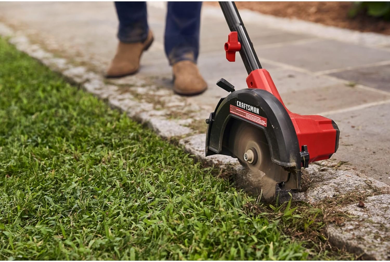 CRAFTSMAN 20V Edger Lawn Tool, Cordless Trencher, Bare Tool Only (CMCED400B)