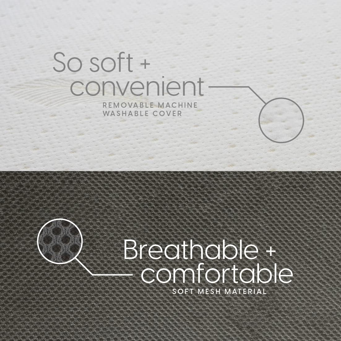 Milliard Trifold Mattress, Queen Size, 6 inch, Portable Foldable Mattress Queen with Memory Foam & Washable Cover, Tri-Folding Floor Bed, Camping, Fold Up Guest Bed, RV Travel, Sleepovers, 78" x 58"