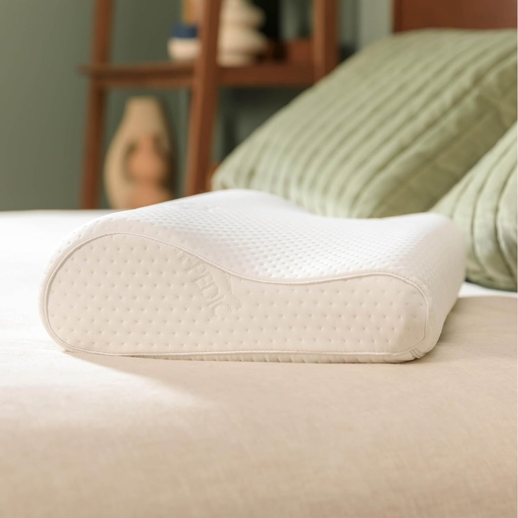 TEMPUR-Pedic, Standard TEMPUR-Neck Pillow, High Profile-2-Pack, White 2 Count