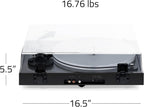 Fluance RT85 Turntable with Ortofon Cartridge  Acrylic Platter  Speed Control  and Vibration Isolation - High Fidelity Vinyl Record Player
