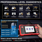 LAUNCH CRP123 V2.0 OBD2 Scanner-2026 New Model Engine/ABS/SRS/Transmission Diagnostic Scan Tool SRS Airbag Code Reader,3 Reset Oil Service/Throttle Relearn/SAS Reset,Lifetime Free Update