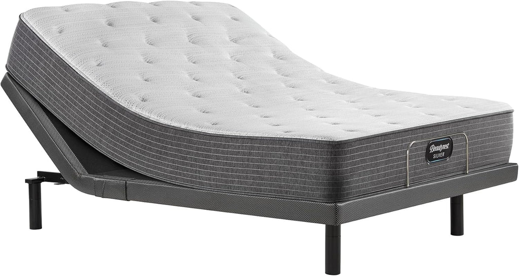 Beautyrest Silver BRS900 12.25” Medium Twin XL Mattress, Cooling Technology, Supportive, CertiPUR-US, 100-Night Sleep Trial, 10-Year Limited Warranty White