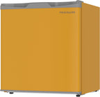 Frigidaire EFR115 Mini Refrigerator - Energy Saving - CFC Free - Slide Out Shelves - Ideal for for Dorm, Office, RV, Garage, Apartment - 1.6 Cubic Feet, Orange