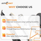 Autoexact Engine Timing Chain Kit w/VVT Sprocket & Tensioner Compatible with 4Cyl 2.4L Ecotec 2006-2017 Buick Chevy GMC Pontiac Saturn - Equinox Malibu Terrain HHR Verano Cobalt G6 Captiva 12588387