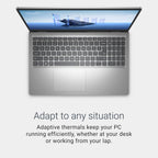 Dell 15 Laptop DC15250-15.6-inch FHD (1920x1080) 120Hz Display  Intel Core i5-1334U Processor  16GB DDR4 RAM  512GB SSD  Intel UHD Graphics  Windows 11 Home  Onsite Service - Platinum Silver