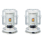 23,500 BTU Indoor Outdoor Convection Kerosene Heater, 2 Pack