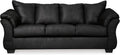 Signature Design by Ashley Darcy Classic Contemporary Sofa, Black