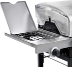 Char-Broil 463377319 Performance 4-Burner Cart Style Liquid Propane Gas Grill, Stainless Steel