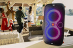 JBL PartyBox 110 - Portable Party Speaker with Built-in Lights  Powerful Sound and deep bass  Black
