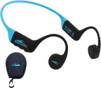 H2O Audio TRI 2 Multisport Waterproof Bone Conduction Open Ear Headphones  Bluetooth 5.3 for Running and Cycling  MP3 Mode for Swimming  8GB Memory  8.5-Hour Battery  Black/Blue