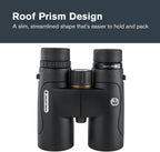 Celestron–Nature DX ED 10x42 Premium Binoculars –Extra-Low Dispersion Objective Lenses –Outdoor and Birding Binocular–Fully Multi-Coated with BaK-4 Prisms–Rubber Armored – Fog & Waterproof Binoculars