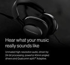Bowers & Wilkins Px7 S2e Bluetooth Headphones Over Ear  Enhanced Noise Cancellation & Transparency Mode  Crystal-Clear Calls  30-Hour Playback  Anthracite Black  Over-Ear Headphones
