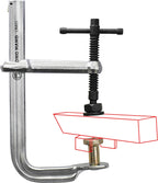 Strong Hand Tools 4-in-1 Clamping System, Regular Duty Bar Clamp, Capacity 12-1/2", Clamping Pressure: 2,400 LBS, Throat Depth: 5-1/2″, UM125-C3, Strong Hand Tools
