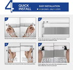 BERISSA Top Down Bottom Up Cordless Cellular Shades No Tools No Drill Blinds for Windows Shades for Indoor Windows Easy to Install,52" W x 52" H ?100% Blackout Beige...