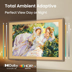 Hisense 65-Inch Class QLED 4K S7N CanvasTV™ Series Dolby Vision HDR Google Smart TV (65S7N) - 144Hz  Art Mode  Anti-Glare Panel  Hi-Matte Display  Frame & UltraSlim Wall Mount Included
