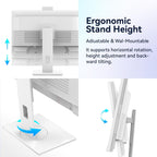 27Inch (3840x2160) All-in-One Desktop Computer  UHD 4K  AIO PC 12th Core I5(Up to 4.6G)  1TB(M.2 SSD)  16GB RAM  WiFi6 White Includes Keyboard and Mouse