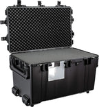 Eylar XXXL 32" Transport Roller Gear  Camera  Tools  Equipment Hard Case Waterproof w/Foam (Black)