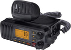 Uniden UM385BK 25 Watt Fixed Mount Marine VHF Radio  Waterproof  Noaa Weather Alert  All USA/Intl/Canadian Marine Channels