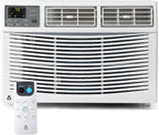 8000 BTU Window Air Conditioner with WiFi, Window AC Unit 110-115V Cools Up to 350 Sq. Ft., Energy Saving with Remote & App Control & Timer Function, Perfect for Small Rooms, Living Room, Office