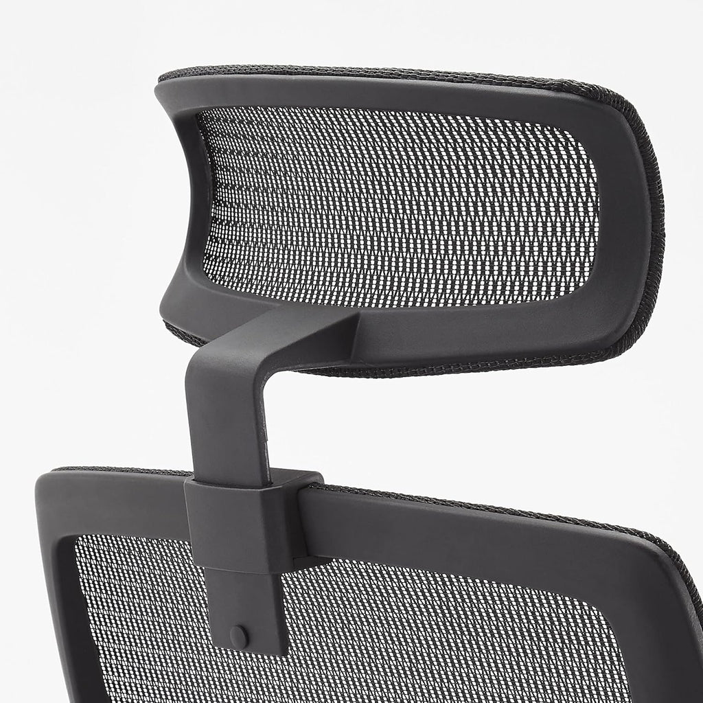 Amazon Basics Ergonomic High-Back Office Chair, Breathable Mesh, 360° Swivel, Easy to Assemble, Comfortable Flip-Up Armrests, 25.5"D x 26.25"W x 49.25"H, Black