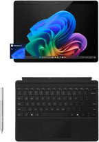 Microsoft Surface Pro 11 Copilot PC Bundle  13" 2.8K Touchscreen Tablet with Black Pro Keyboard & Business Pen  Snapdragon X Plus  16GB RAM  512GB SSD  Win 11 Pro  Black