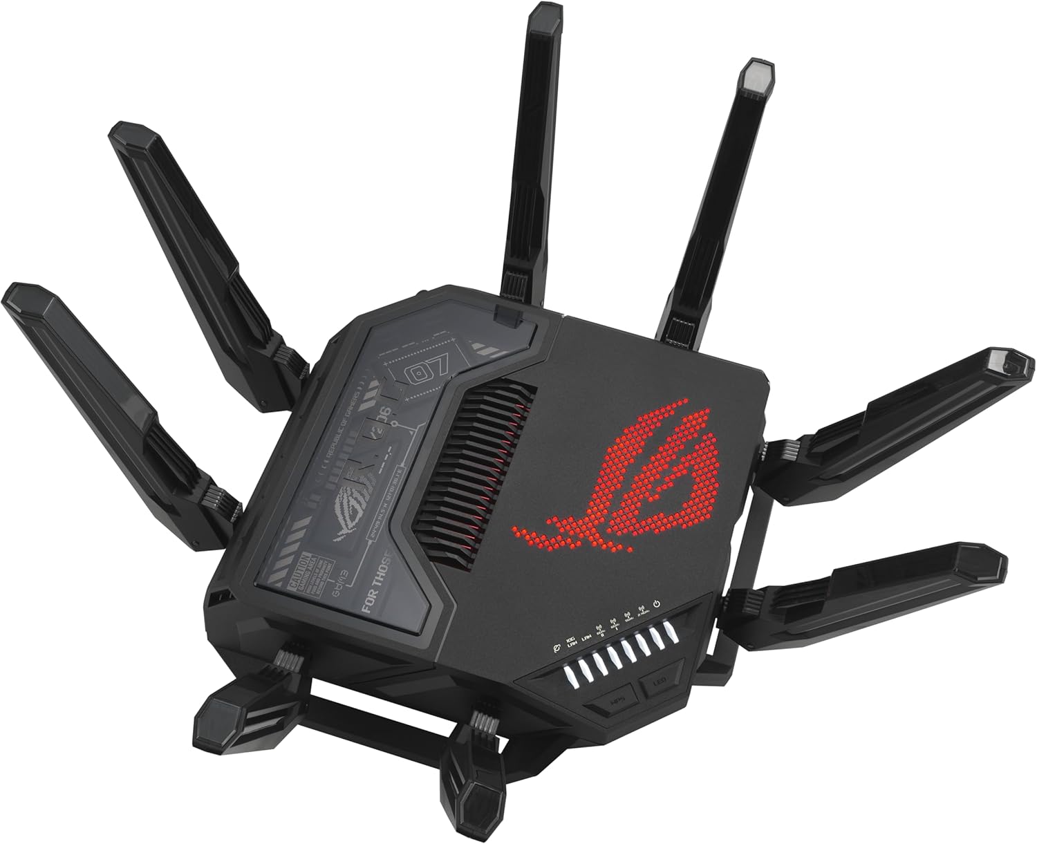 ASUS ROG Rapture GT-BE98 PRO First Quad-Band WiFi 7 Gaming Router supports 320MHz  Dual 10G Port  Triple-level Game Acceleration  Mobile Game Mode  Subscription-Free Security  AiMesh  and VPN features