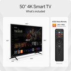 VIZIO 50-Inch V-Series 4K UHD LED Smart TV with Voice Remote  Dolby Vision  HDR10+  Alexa Compatibility  2022 Model
