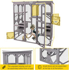 Catio Outdoor Cat Enclosure - Large Walk-In Kitty Cage