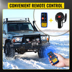 18000LBS Electric Winch 12V Steel Cable Off-road ATV UTV Truck Towing Trailer