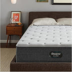 Beautyrest Silver BRS900 12.25” Medium Twin XL Mattress, Cooling Technology, Supportive, CertiPUR-US, 100-Night Sleep Trial, 10-Year Limited Warranty White
