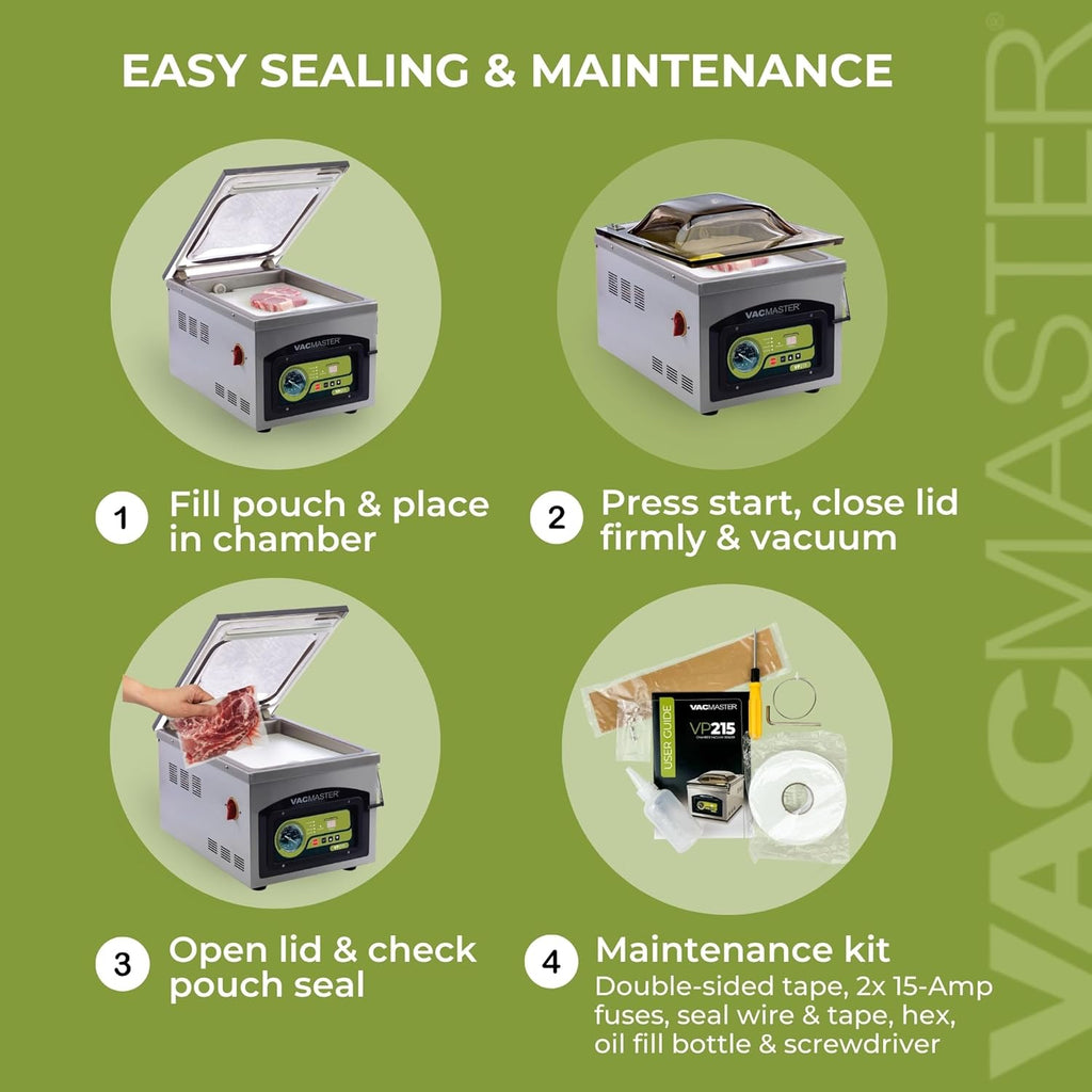 VacMaster VP215 Chamber Vacuum Sealer
