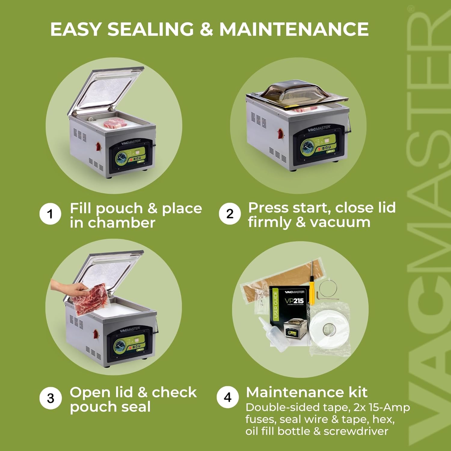 VacMaster VP215 Chamber Vacuum Sealer