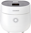CUCKOO Micom Rice Cooker 3-Cup Uncooked / 6-Cup Cooked with Nonstick Inner Pot, Small Rice Maker with 8 Menu Options, Fuzzy Logic Technology, Auto Clean, Quick Rice Mode, White (CR-0375FW)