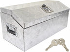 GXYWADY 30 Inch Trailer Tongue Tool Box Aluminum with Keys Replacement for ATV Storage Truck Pickup RV