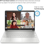 HP Windows 11 Pro 15 15.6" FHD Business Laptop Computer 11th Gen Intel Core i5-1135G7  16GB RAM 512GB SSD  Intel Iris Xe Graphic  Numeric Pad  Long Battery Life  Wi-Fi 5  Bluetooth 4.2  USB  w/Battery