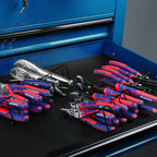 WORKPRO Pliers Set, 20 Pieces Pliers Tool Set with 2 Packs Organizer Rack, Slip Joint Pliers, Channel Locks Plier and Vise Grip Plier Assortment for Home, Garage, Mechanics & DIY Projects