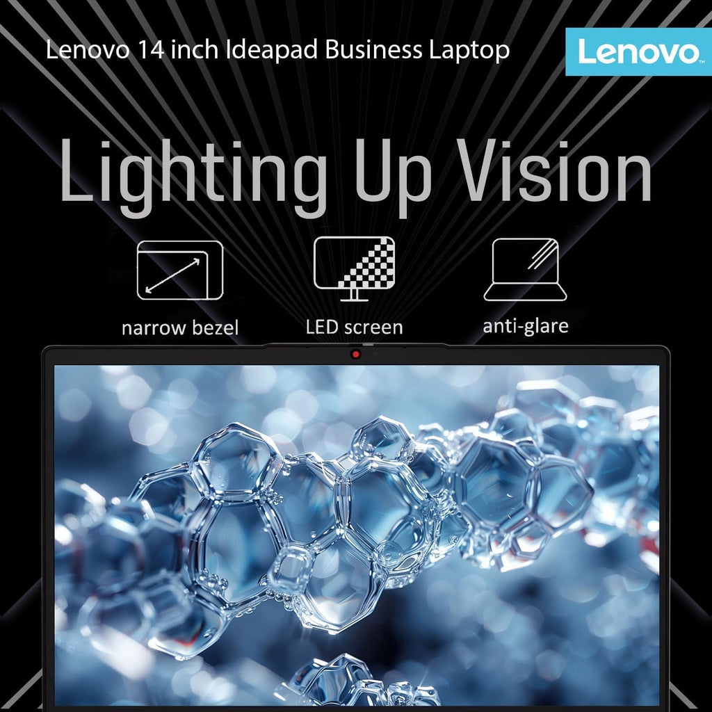 Lenovo IdeaPad Business Laptop with Microsoft 365 • 2026 Edition • Intel Core • Wi-Fi 6 • 1.1TB Storage (1TB OneDrive + 128GB SSD) • Windows 11