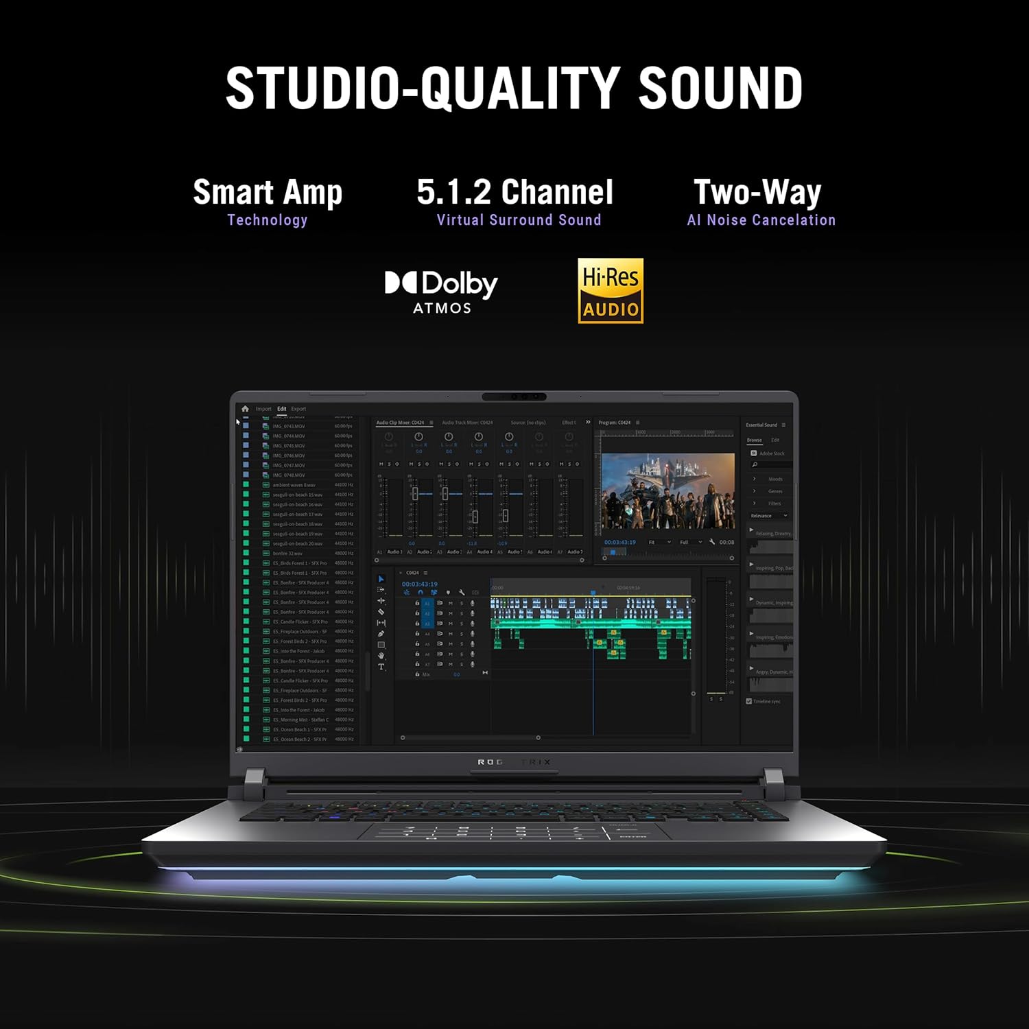 ASUS ROG Strix G16 (2025) Gaming Laptop  16” ROG Nebula Display 16:10 2.5K 240Hz/3ms  NVIDIA® GeForce RTX™ 5070 Ti GPU  Intel® Core™ Ultra 9 275HX Processor  32GB DDR5  1TB SSD  Wi-Fi 7  Win11 Home
