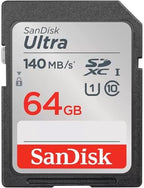 KODAK Pixpro FZ45 Digital Camera Bundle  Includes: SanDisk 64GB SDXC Memory Card  Spare Batteries and Card Reader (4 Items) (Black)