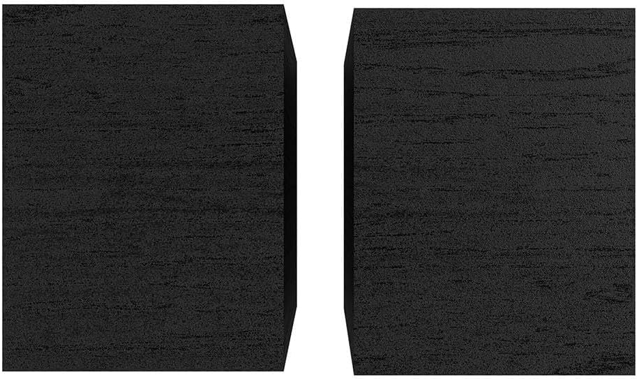 Klipsch Reference R-40PM Powered Bookshelf Speakers - 90-Degree x 90-Degree Tractrix Horn - Linear Travel Suspension - Sleek  Modern Appearance